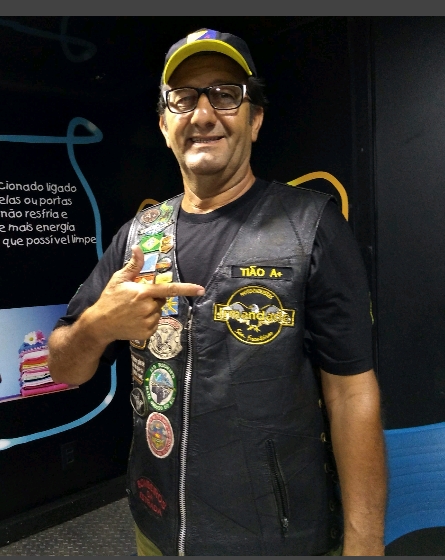 Titulo Honorifico de Sênior da Rede Brazil Rider's ao motociclista Tião Souza - Campo Grande-MS